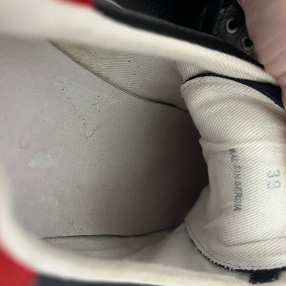 Paul Smith Junior Boy's Sneaker SZ 39 US 7 Leather Designer Black - Picture 8 of 10